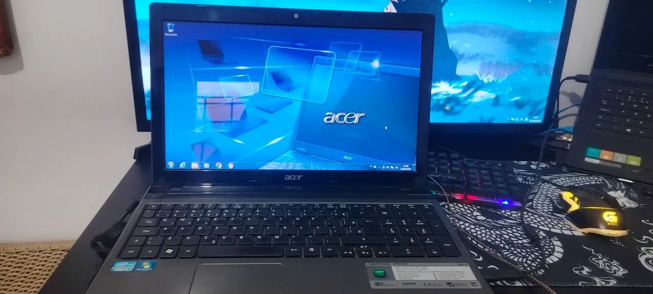 Vendo notebook acer aspire  - Foto 3
