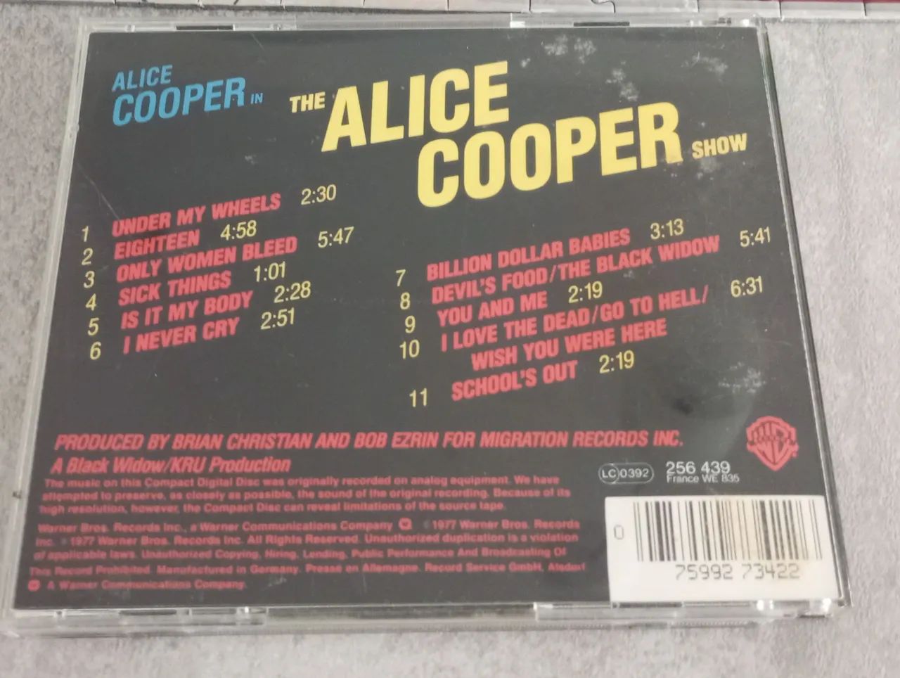 CD - The Alice Cooper Show  - Foto 3