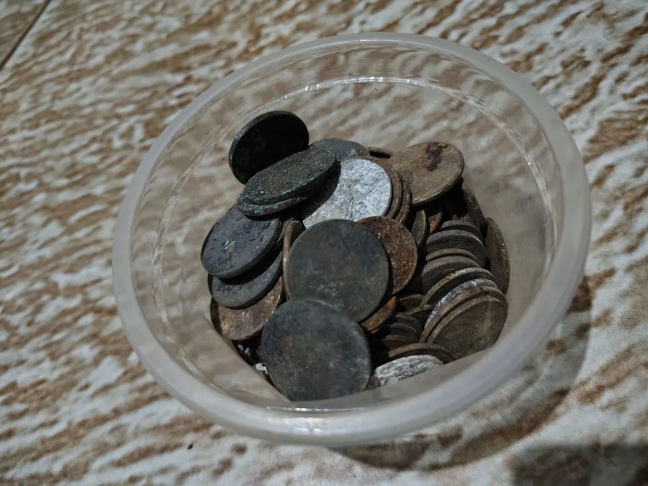 Coleção de moedas de cruzeiro 