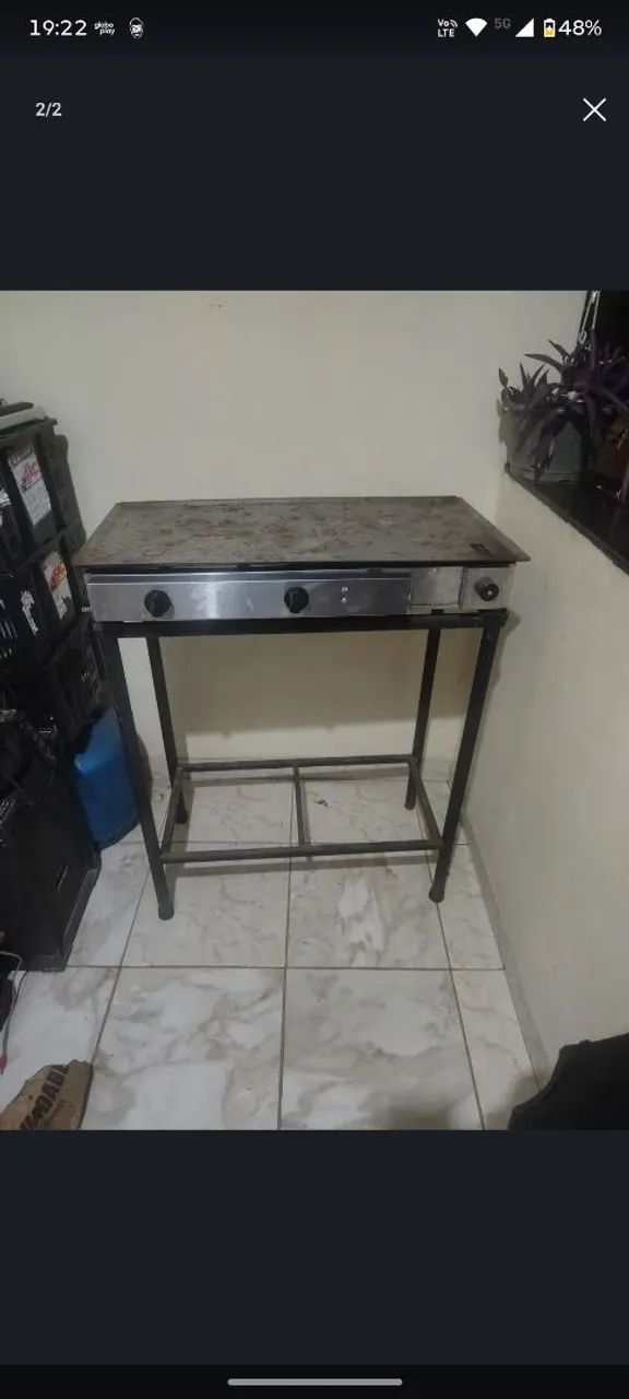 Chapa a gás 