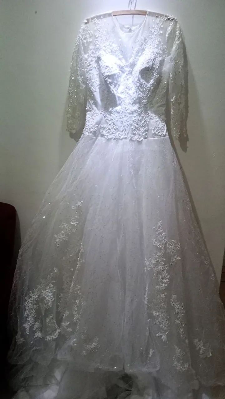 Vestido de noiva bordado a mão  - Foto 2