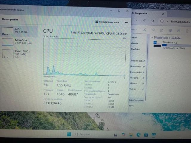 Notebook Lenovo E470 Core i5 16gb RAM 256 gb SSD - Foto 2