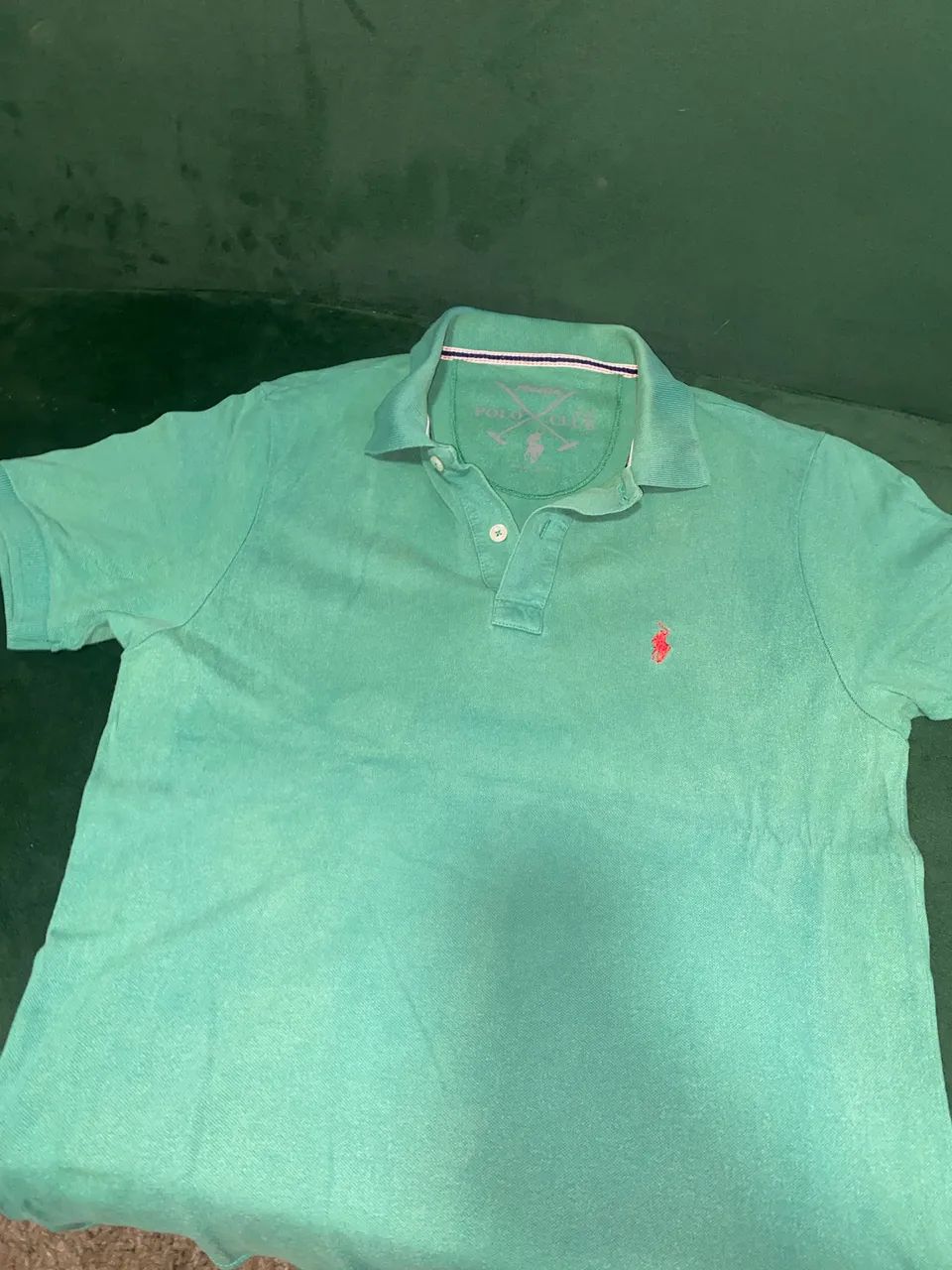 Camisa polo verde  - Foto 3
