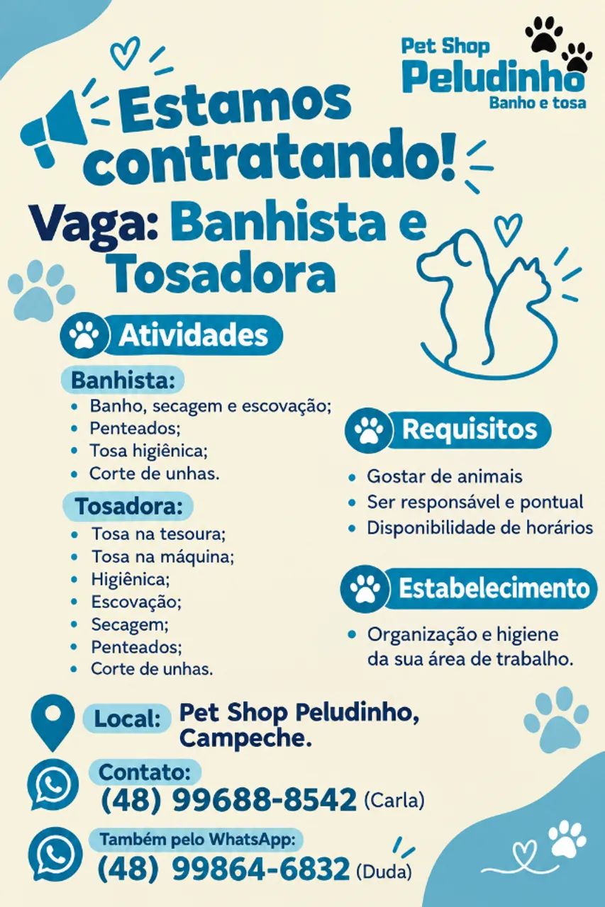 vaga de emprego 