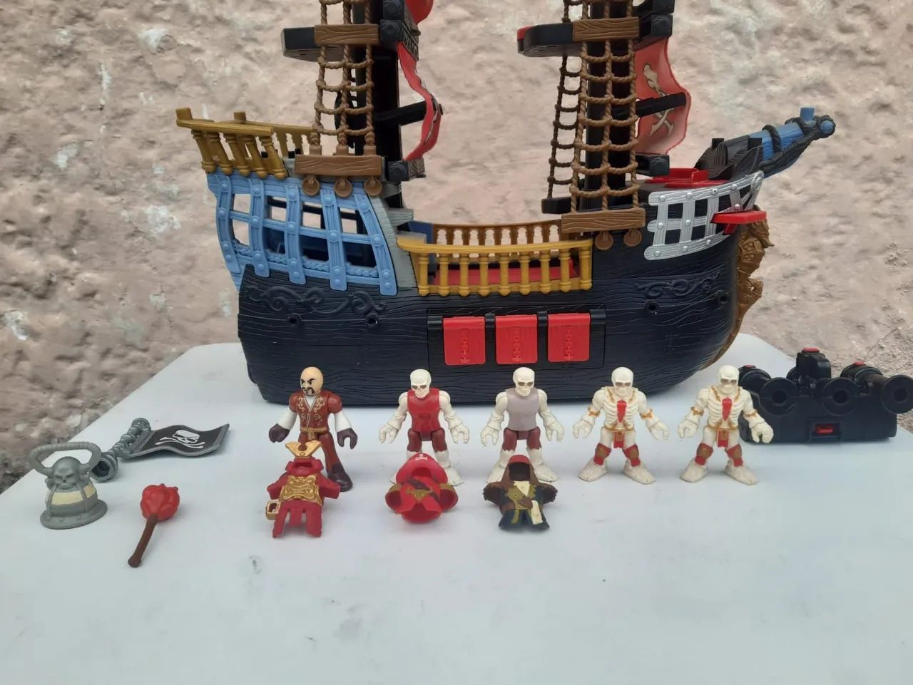 Navio Pirata Imaginext