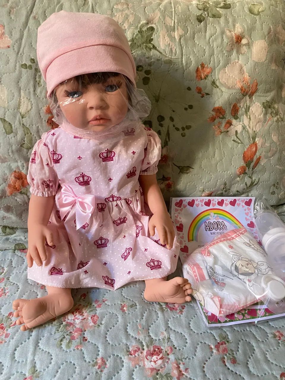 Boneca bebê reborn  - Foto 2