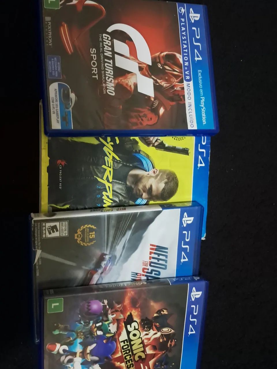 Playstation 4 Slim  Com 5 Jogos - Foto 2