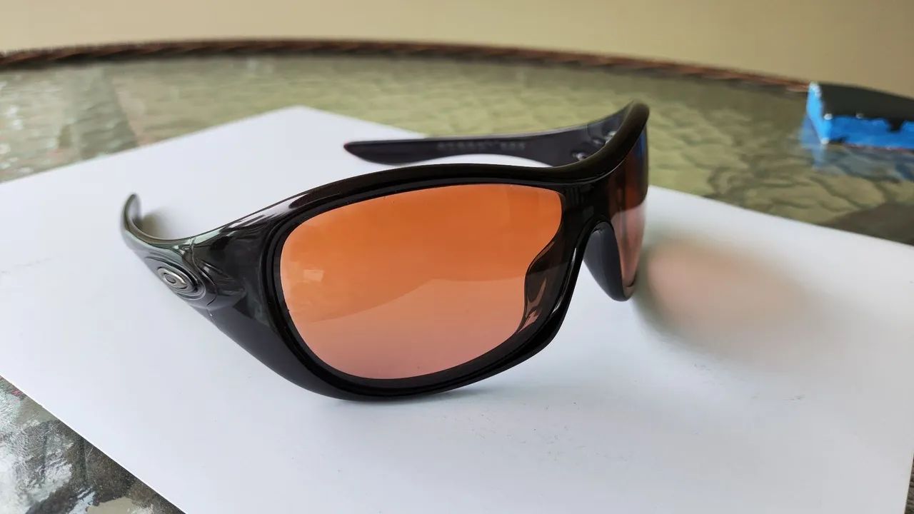 Oculos Oakley Speechless marrom vinho - Foto 5
