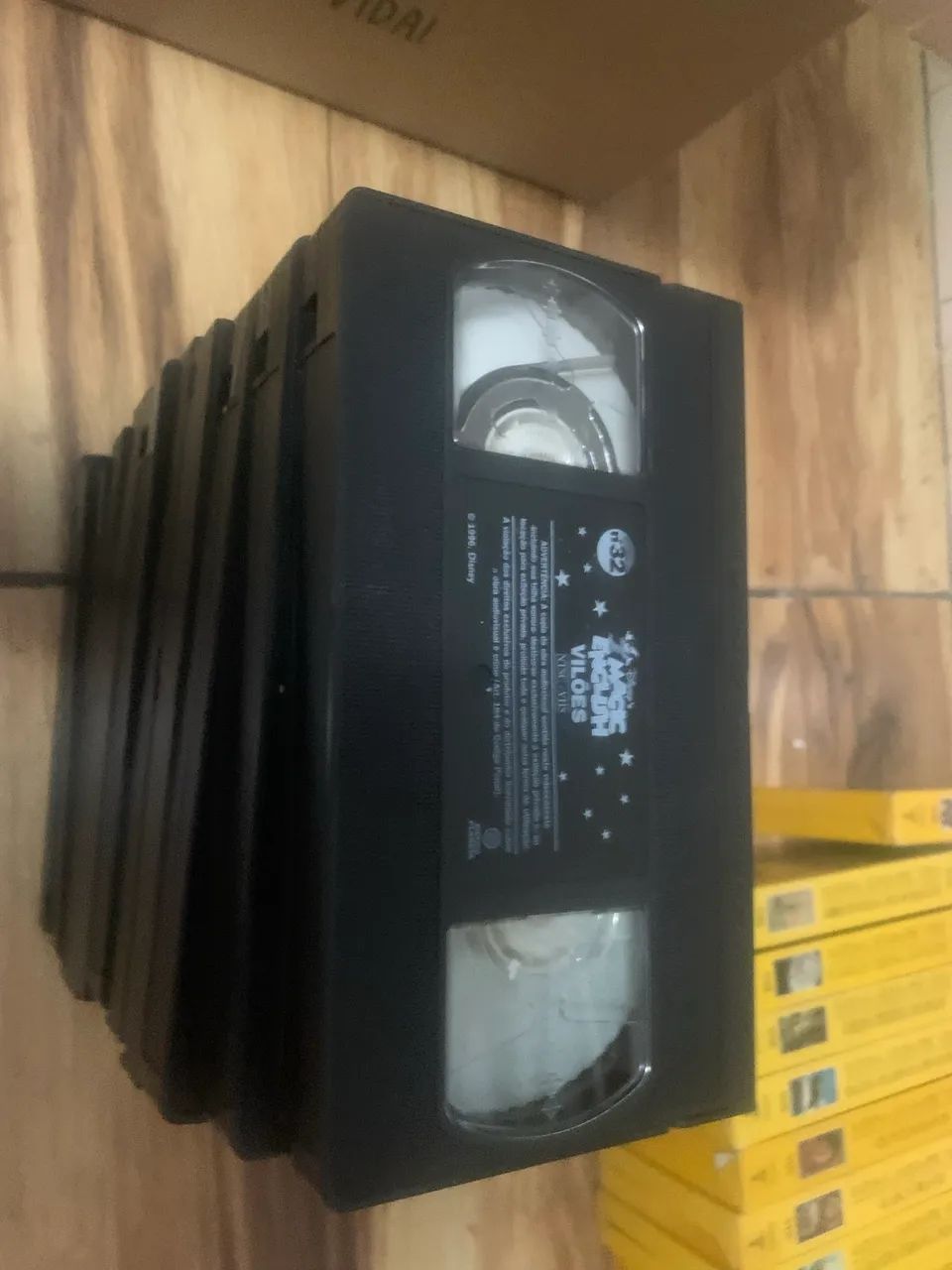 11 fitas vhs coleção educativa Disney Magic English.