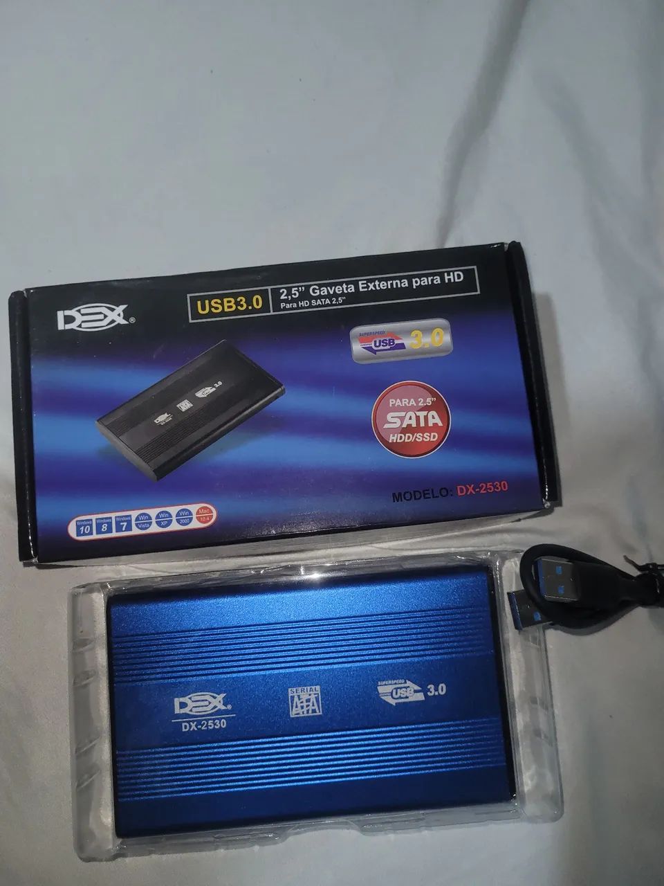 HD 1 TBs Externo com Case USB 3.0 - Foto 4