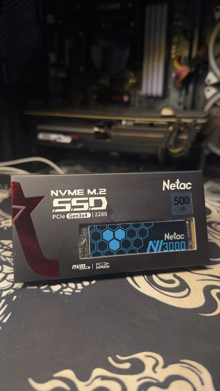 Vendo SSD NVME 500gb NETAC