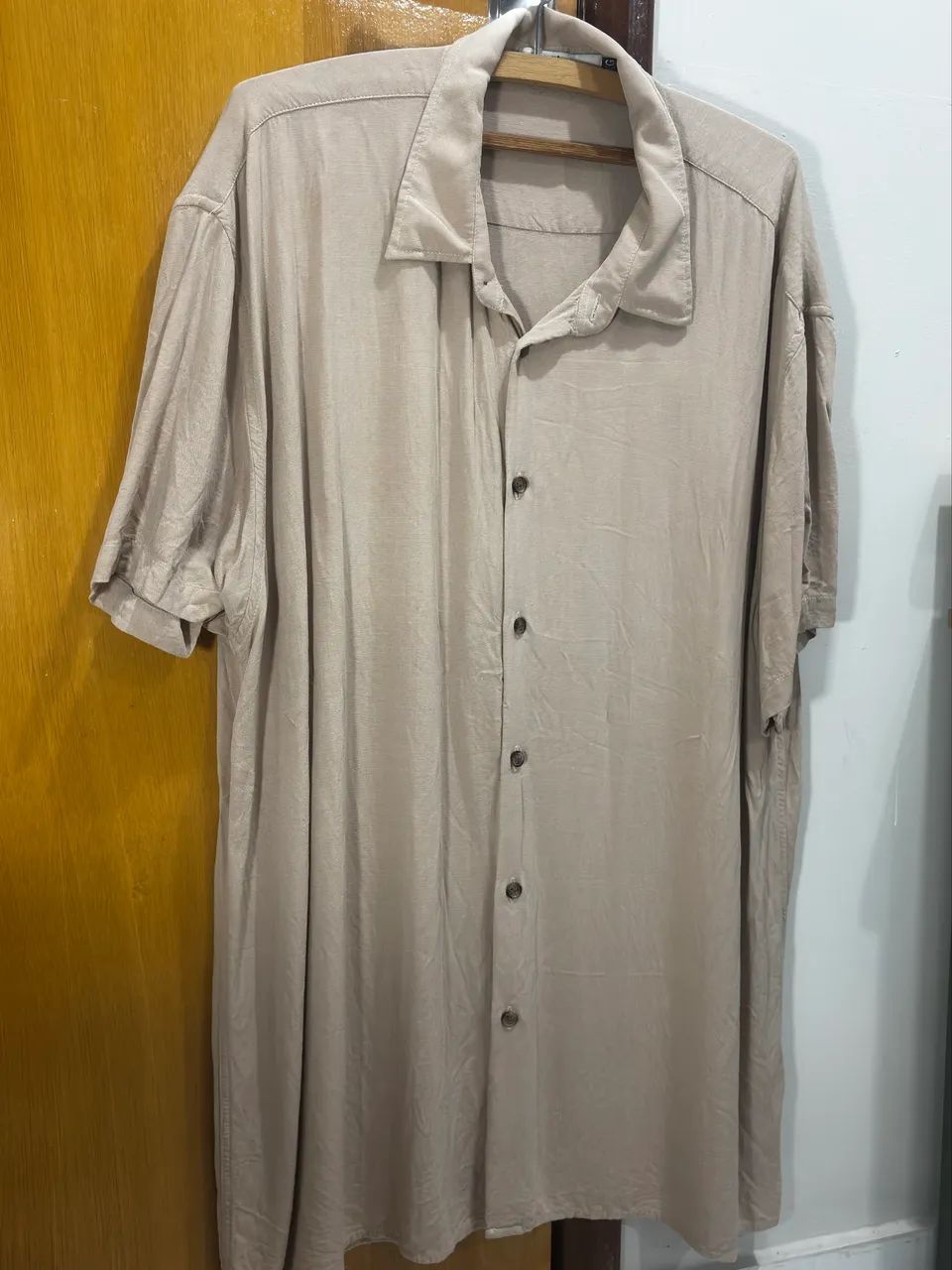 Camisa Use Diboa Bege - Foto 3
