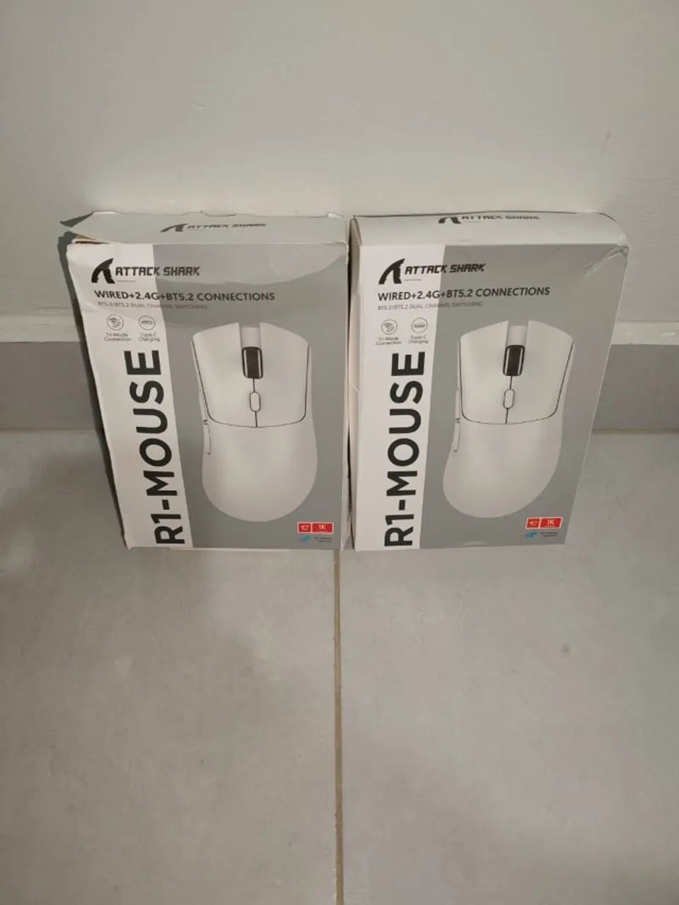 ATTACK SHARK R1 BRANCO - Foto 3