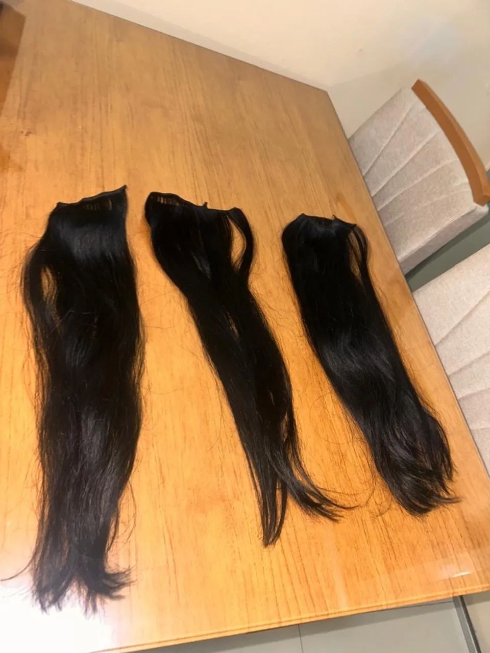 Cabelo brasileiro liso com 60 cm  - Foto 2