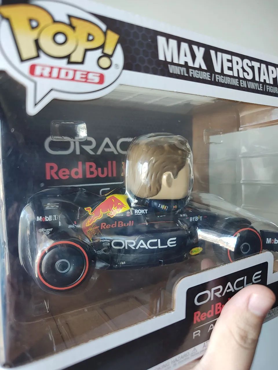 Funko Pop Rides Max Verstappen Red Bull Racing Oracle 307