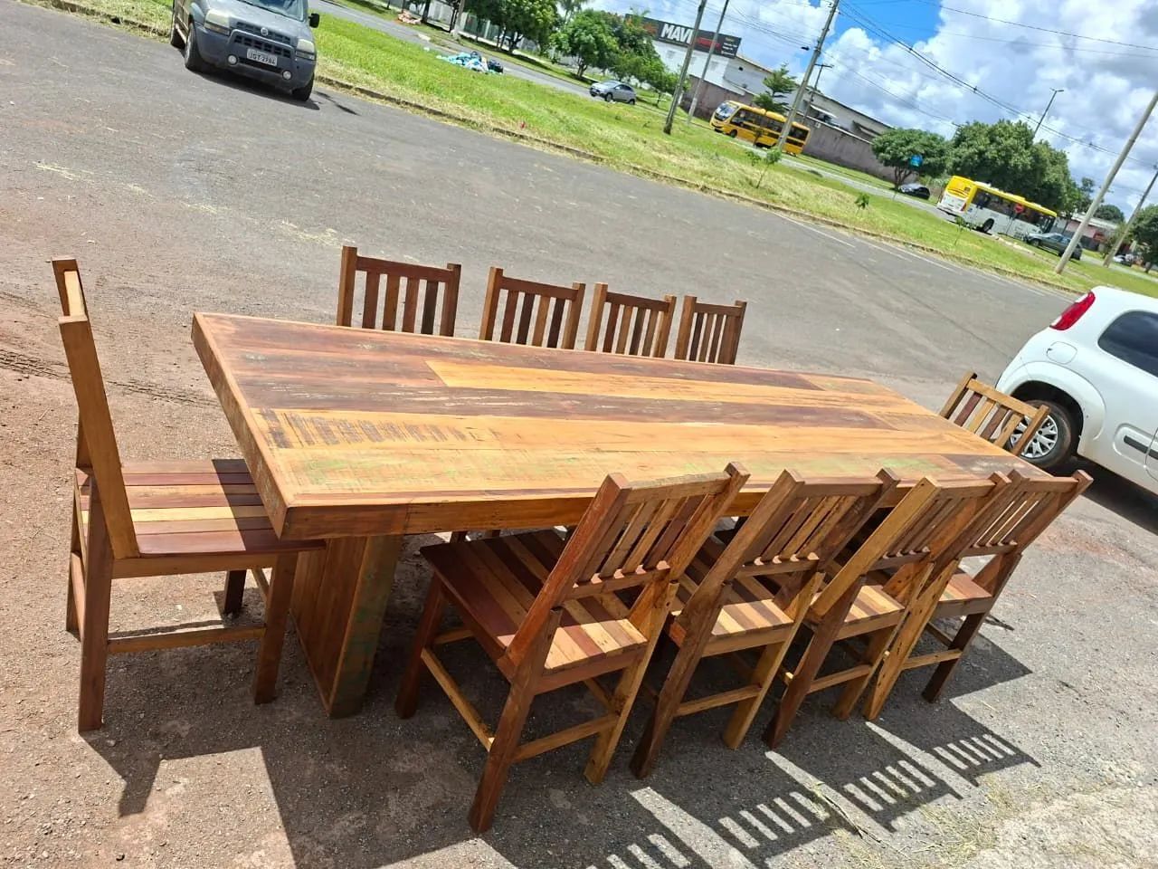 Mesa com 10 cadeiras  - Foto 5