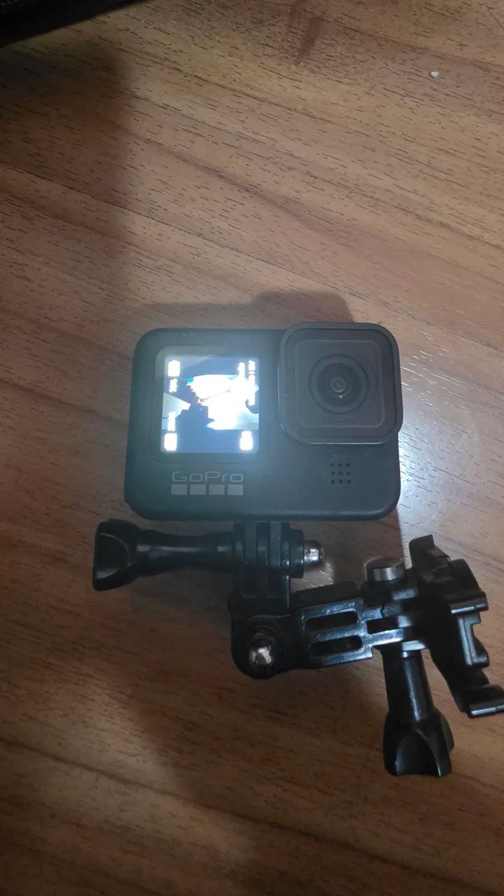 GoPro 9 black com acessórios