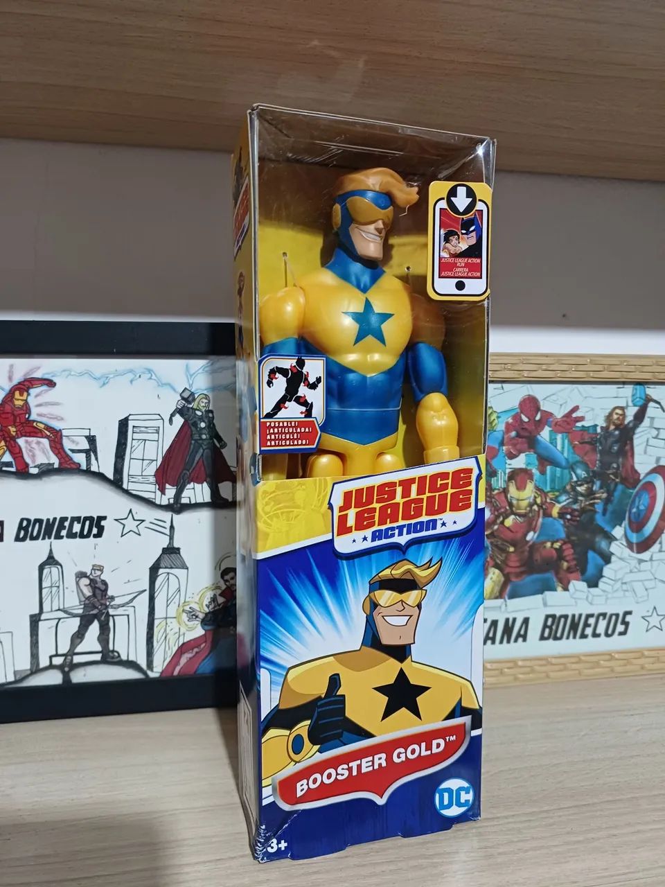 Gladiador dourado 30cm original marca Hasbro 