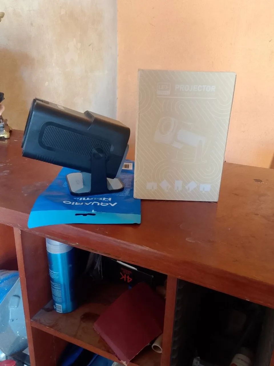 Mini projetor HY320 Full HD ,projeta até 150pol ,novo na caixa, somente testado - Foto 3