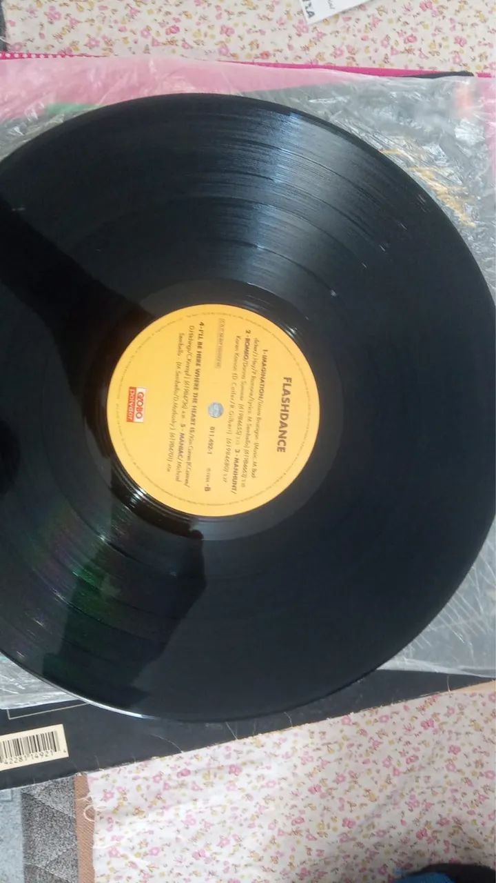 DISCOS DE VINIL FLASHDANCE E TRANSAMÉRICA Fm - Foto 3