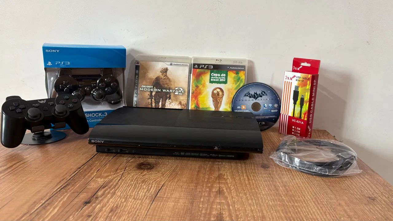Playstation 3 Com Jogos