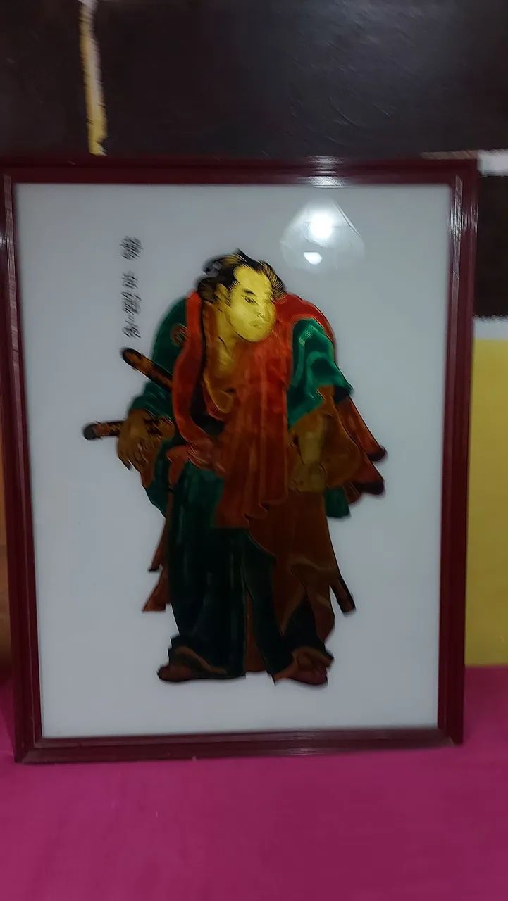 Quadro grande de Samurai  - Foto 2