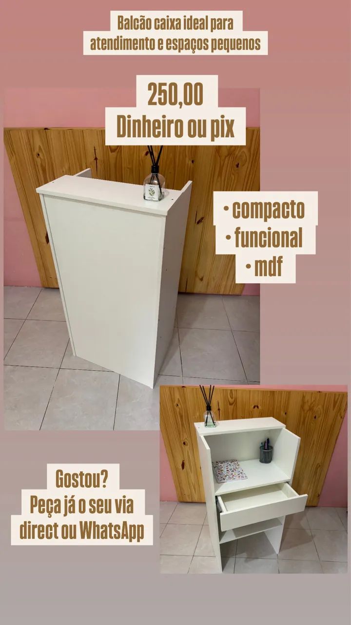 Balcão caixa / atendimento 