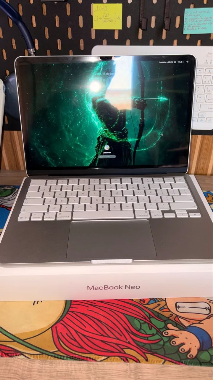 MacBook neo, 256gb + brindes