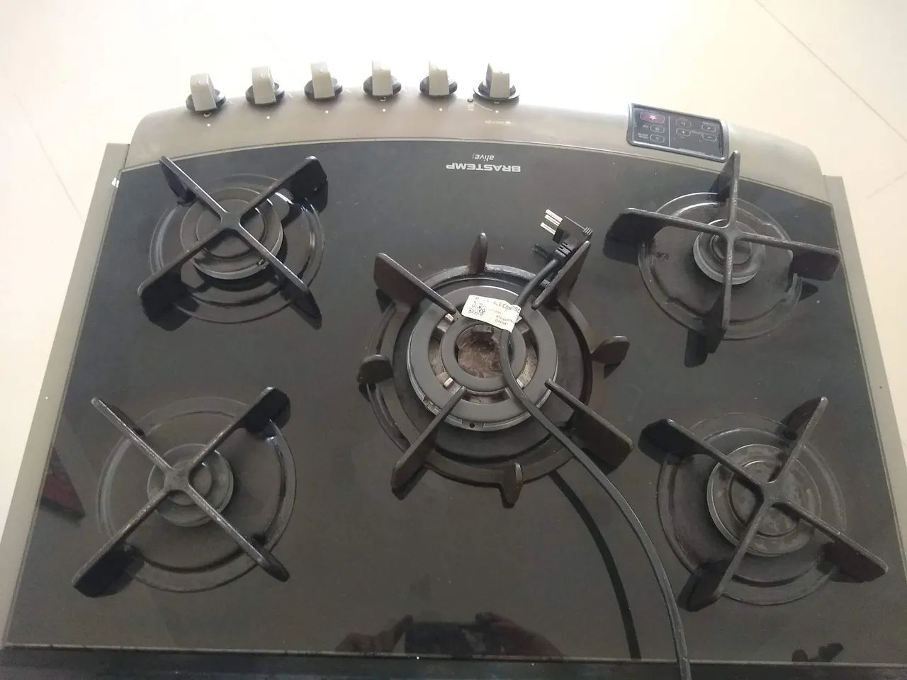 Fogão Brastemp modelo Ative de embutir de 05 Bocas em ótimo estado  - Foto 5