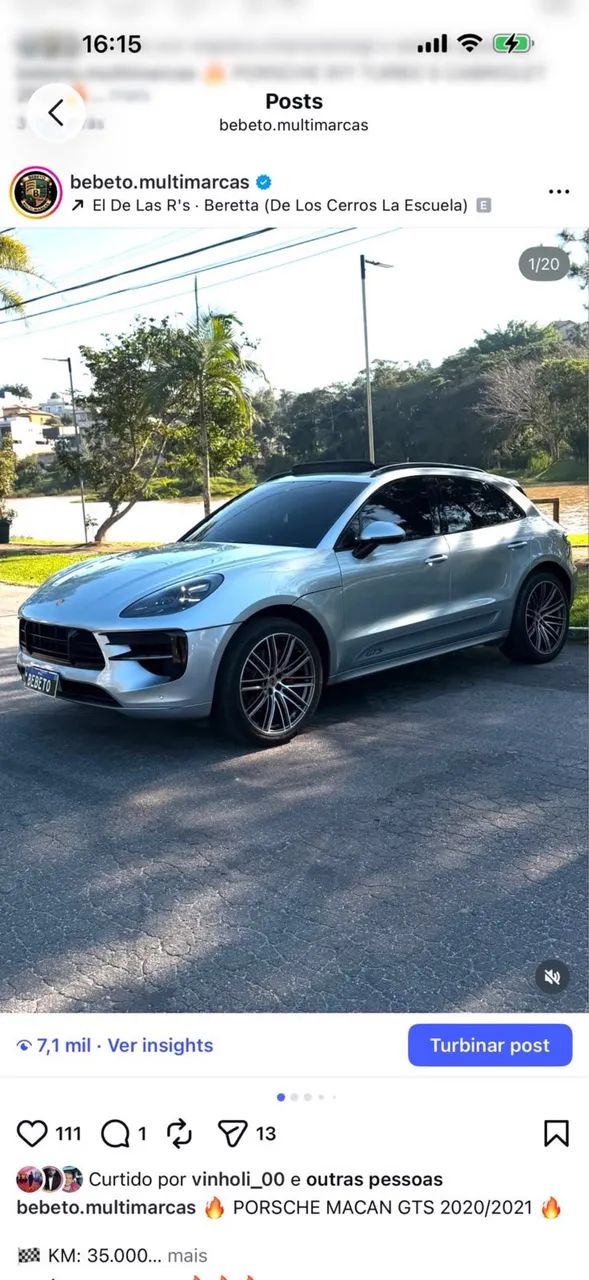Porsche Macan GTS 2.9 Bi-turbo 380cv 2021
