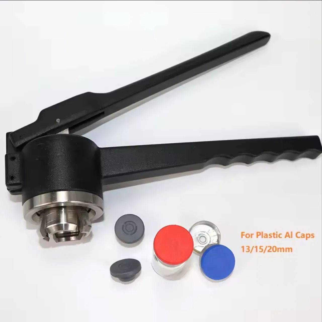 Alicate Recravador clipador13 15 20 mm plástico alumínio Frascos ampolas