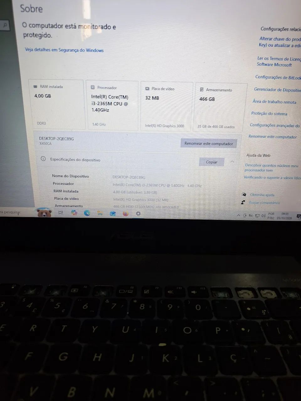 Notebook Asus x450c - Foto 2