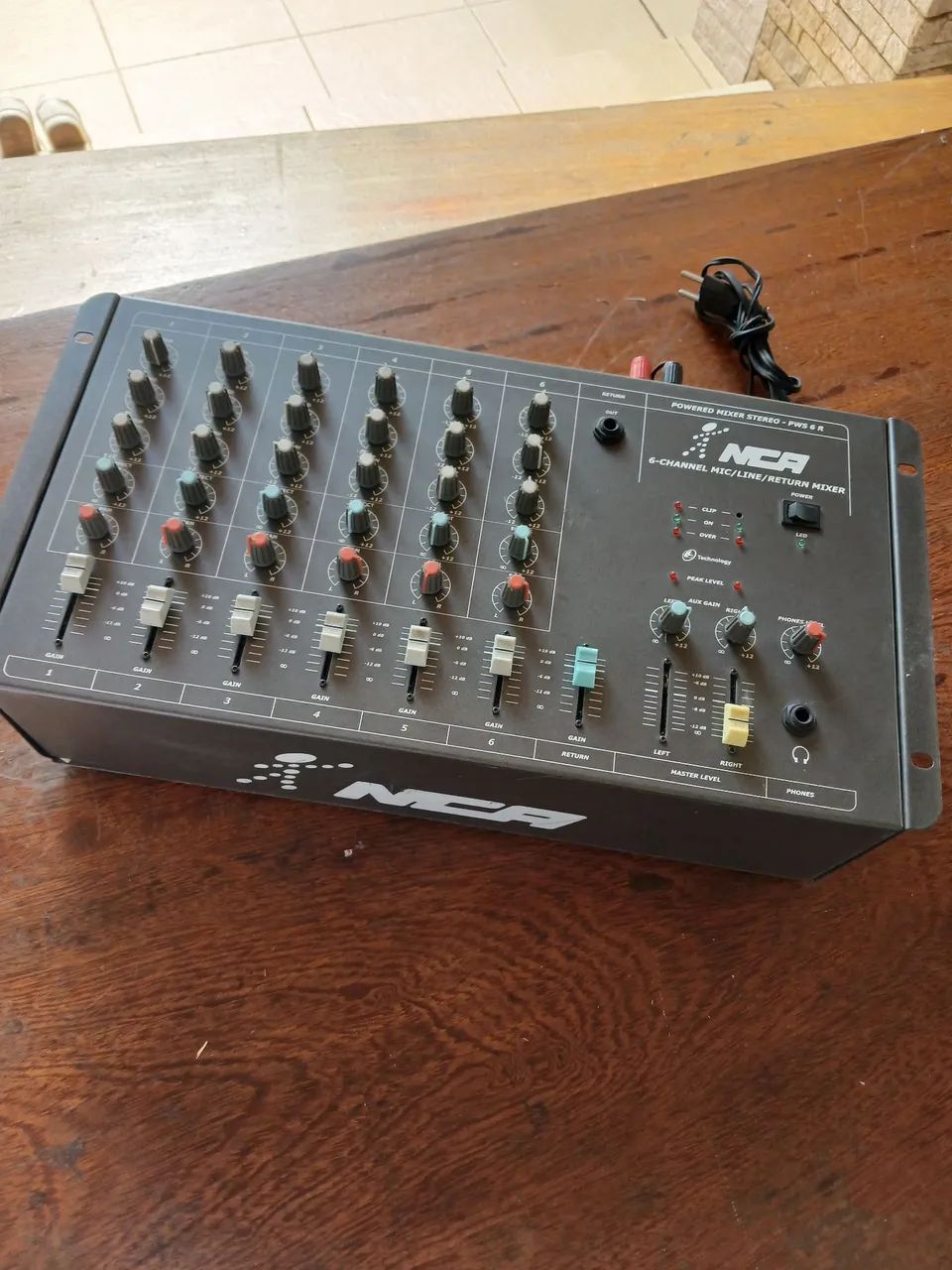 Mês mesa amplificada nca 6 canais - Foto 2