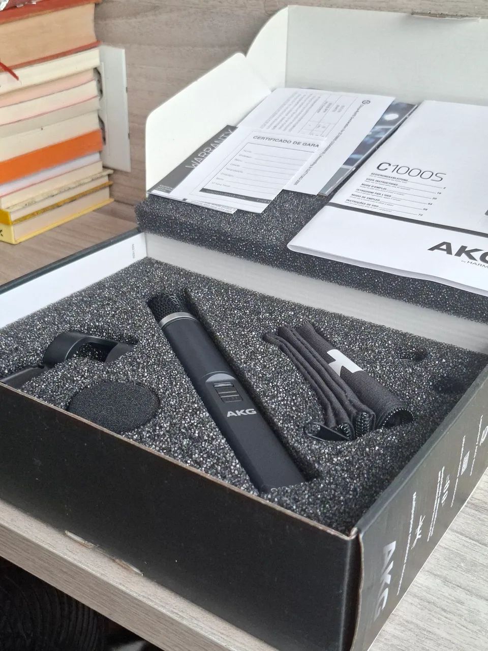 Microfone AKG C1000s - Nunca utilizado - Microfones e Gravadores