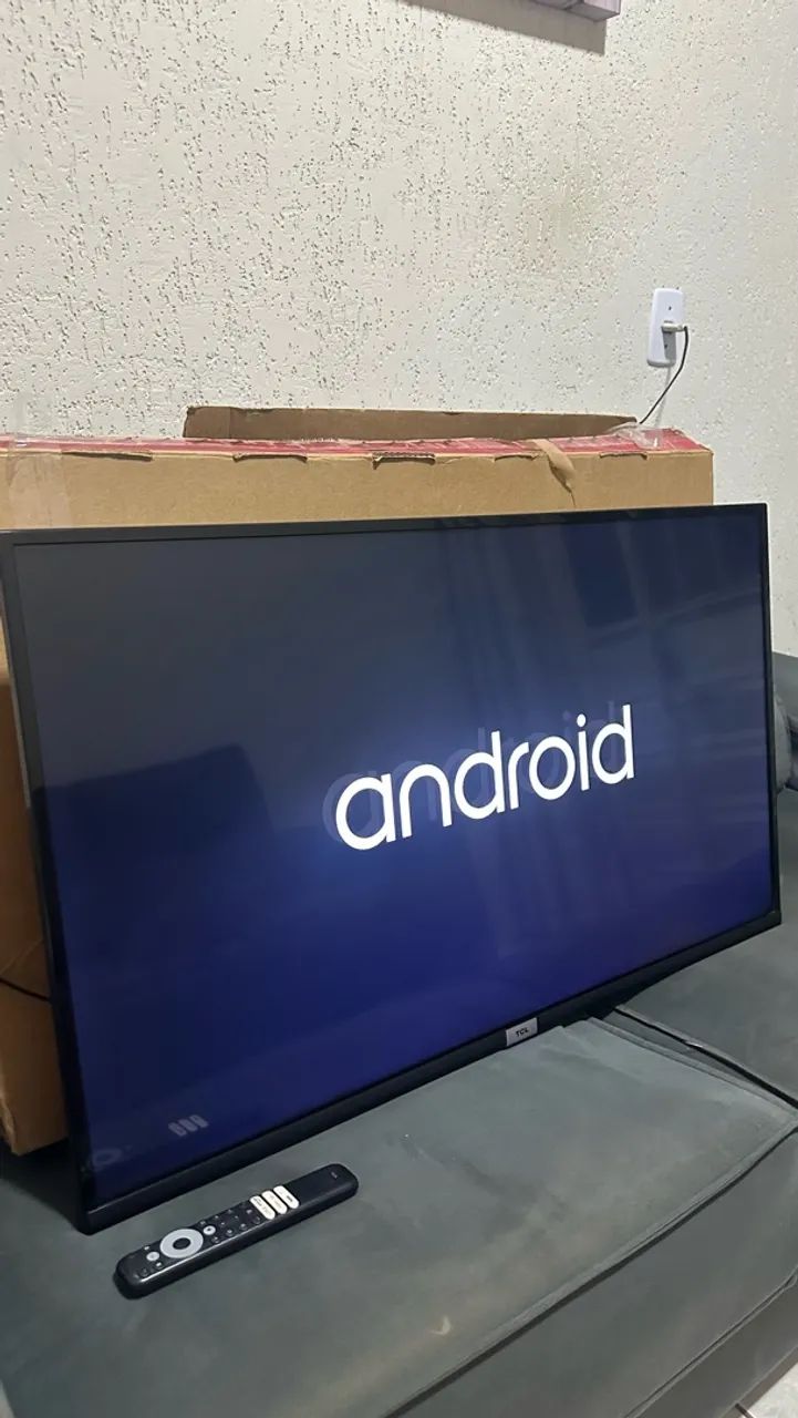 TV 43 POLEGADAS - ANDROID TV - SMAR TV- A MAIS COMPLETA  - Foto 2