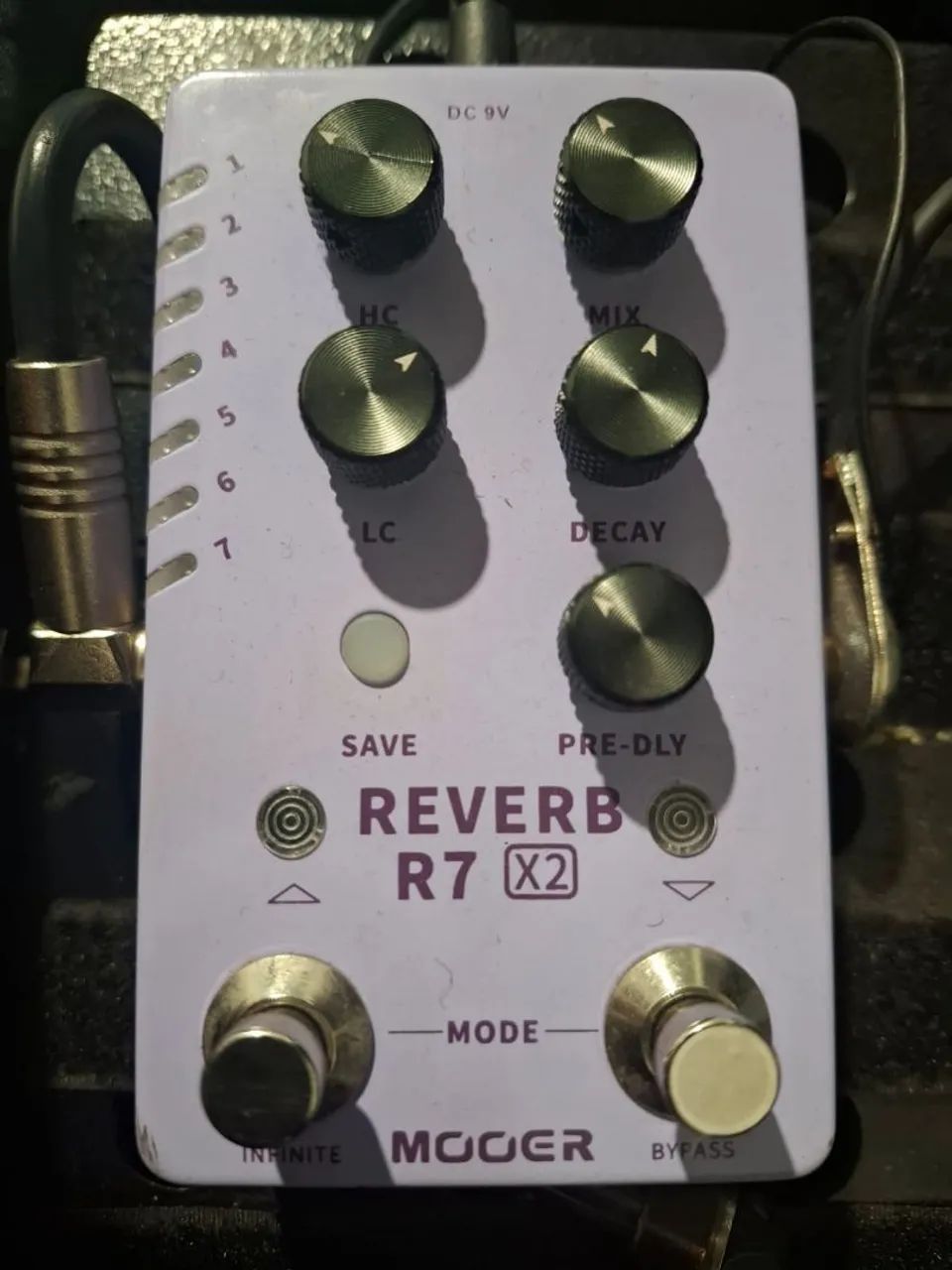 Pedal de reverb 