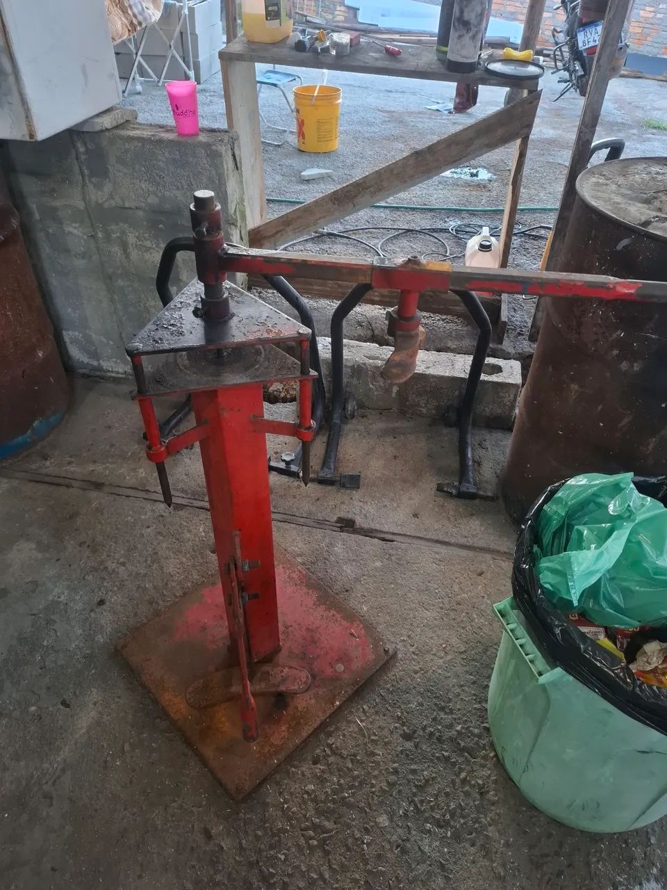 Maquina de trocar Pneu manual 