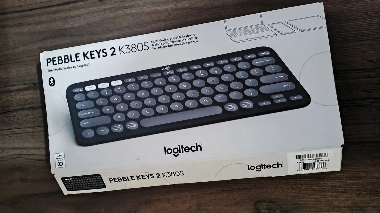 Teclado Sem Fio Logitech Bluetooth Keys 2 K380s 920-011789 - Foto 4