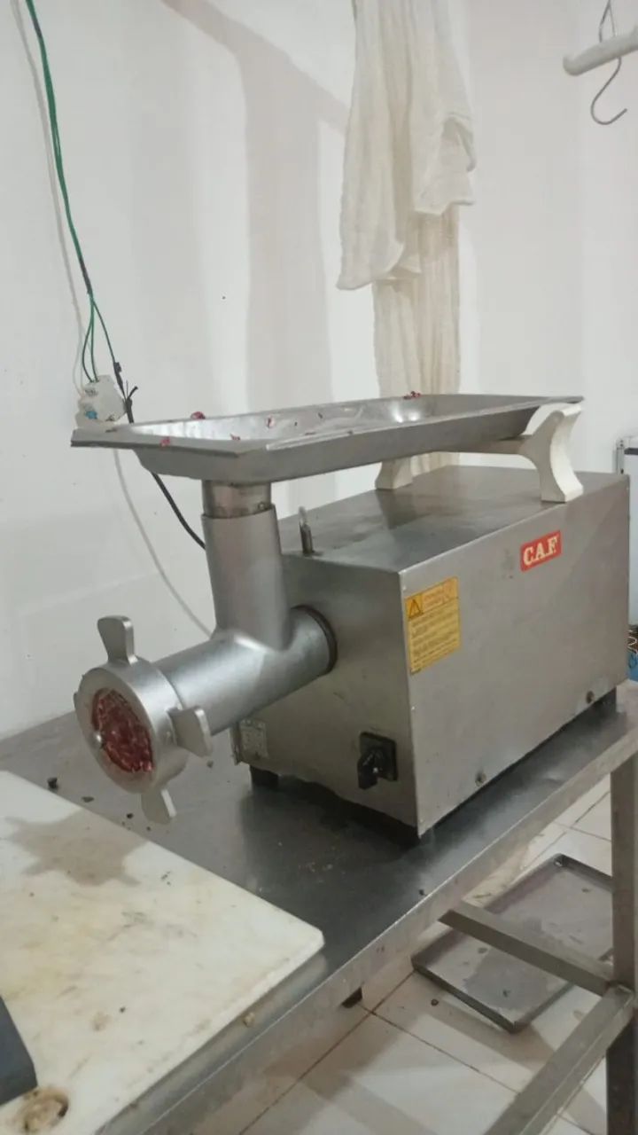 MOEDOR DE CARNE INDUSTRIAL CAF BOCA 98 - Foto 4