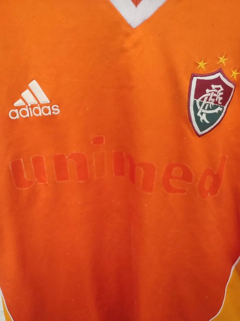 Camisa Fluminense laranja 2002 - Foto 4