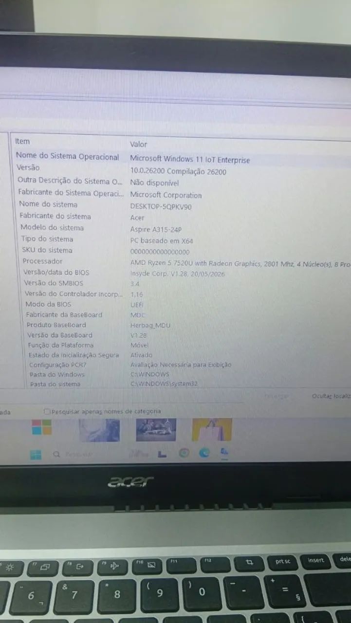 NOTEBOOK ACER ASPIRE 3. RYZEN 5! - Foto 3