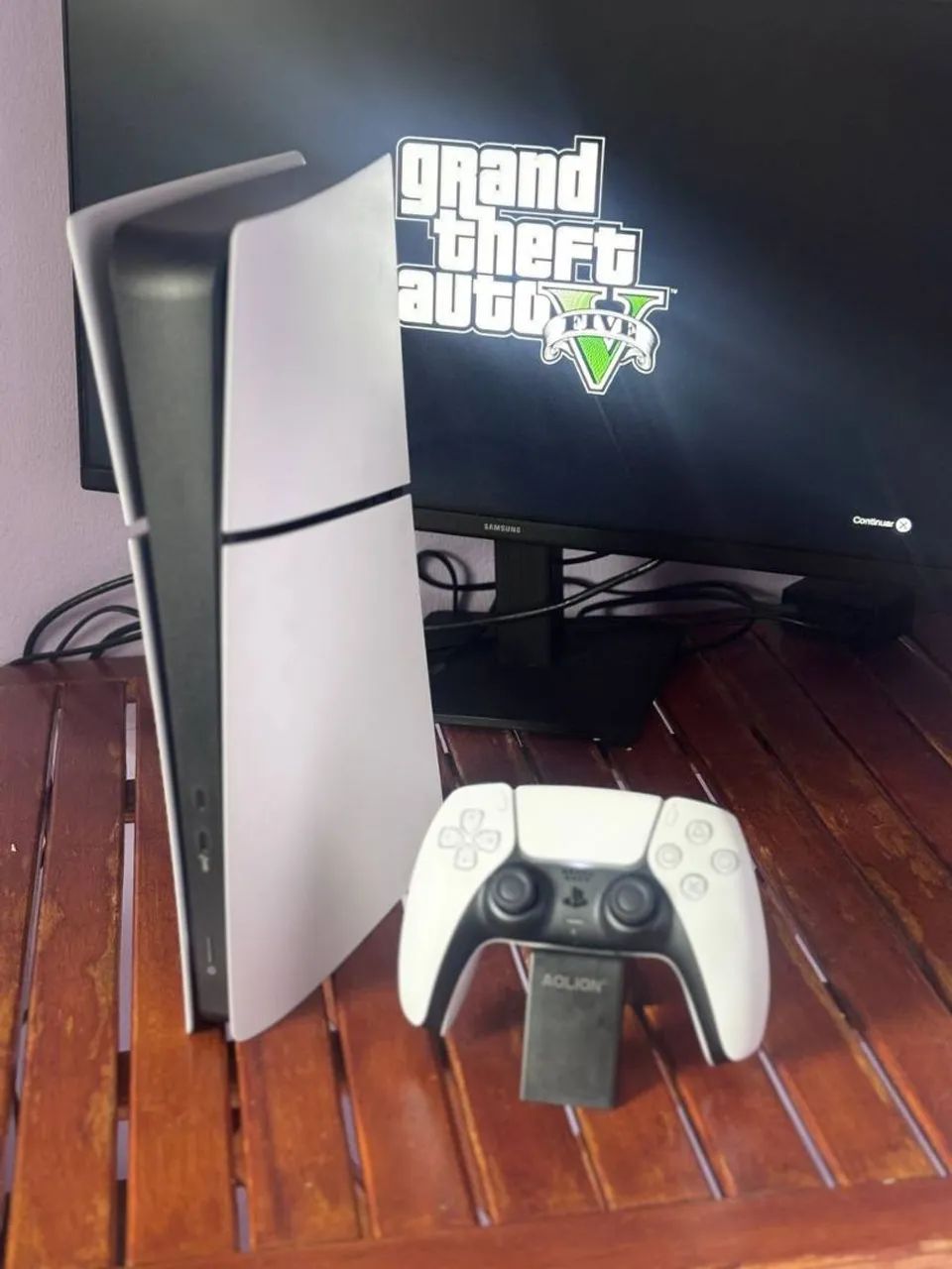 Ps5 Slim - Bem zerinho - Foto 2
