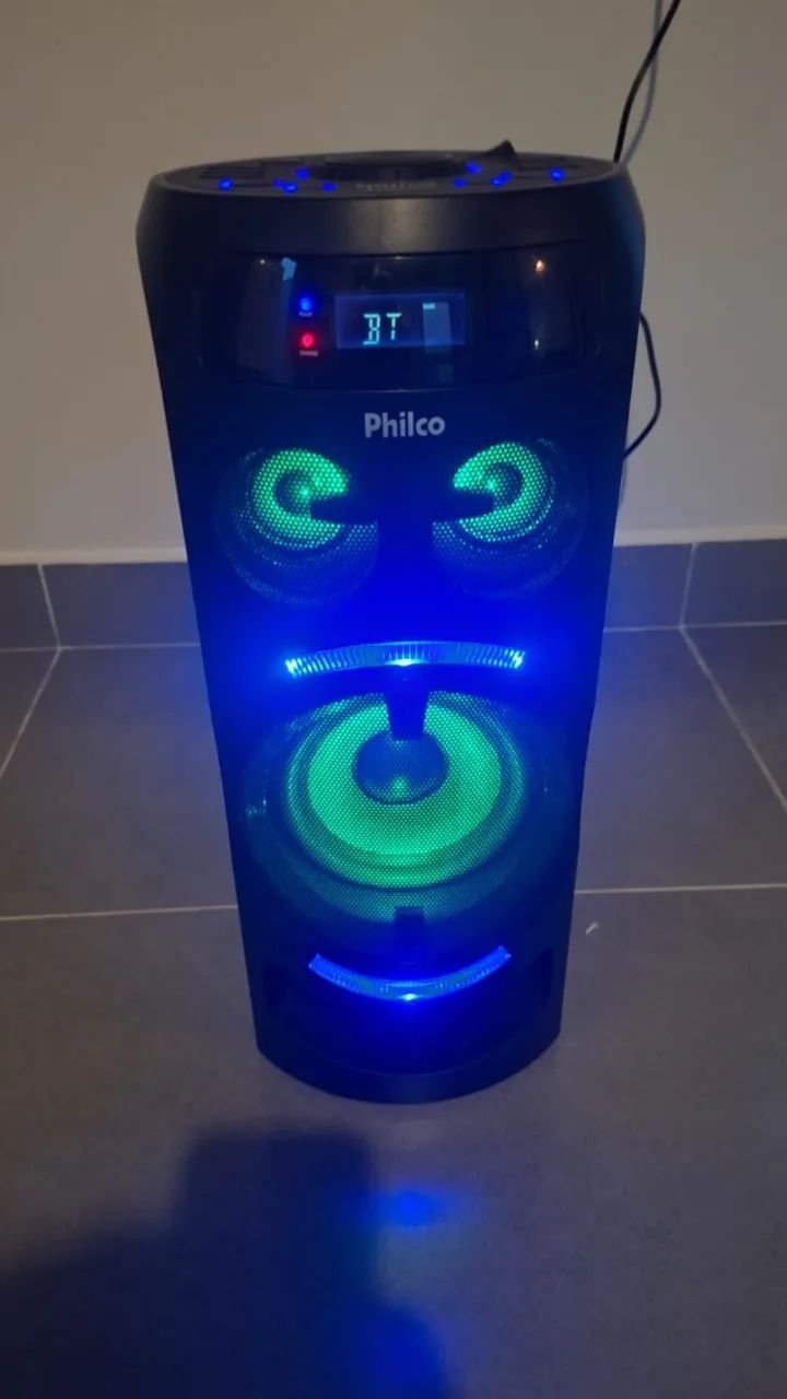Caixa Bluetooth Acústica PHILCO (Bivolt) - Seminova - Foto 4