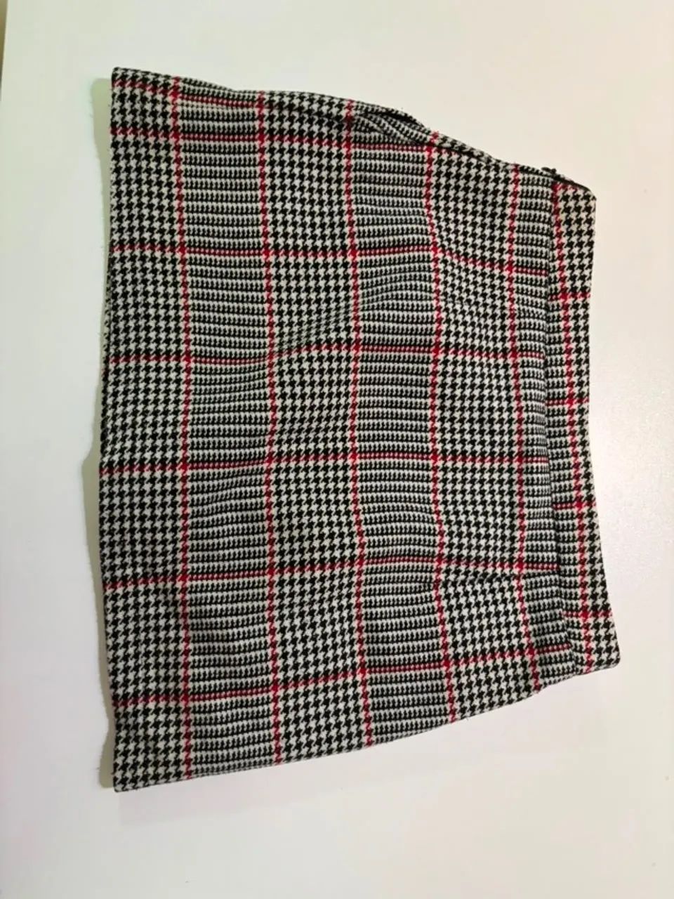 saia xadrez forever 21 tam P com short interno - Foto 2