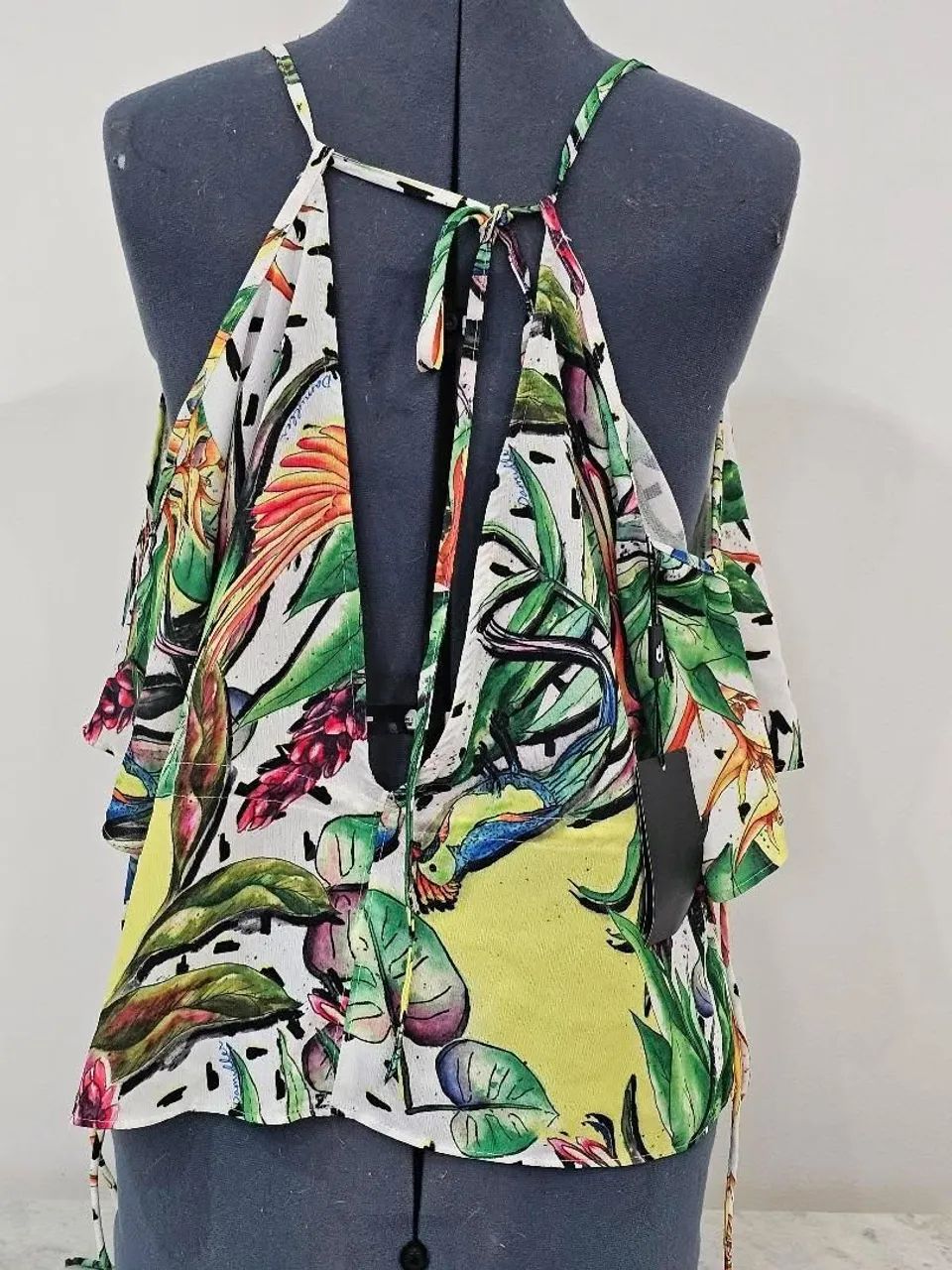 Blusa Fem.Estampada Damyller Nova c etiqueta G - Foto 2