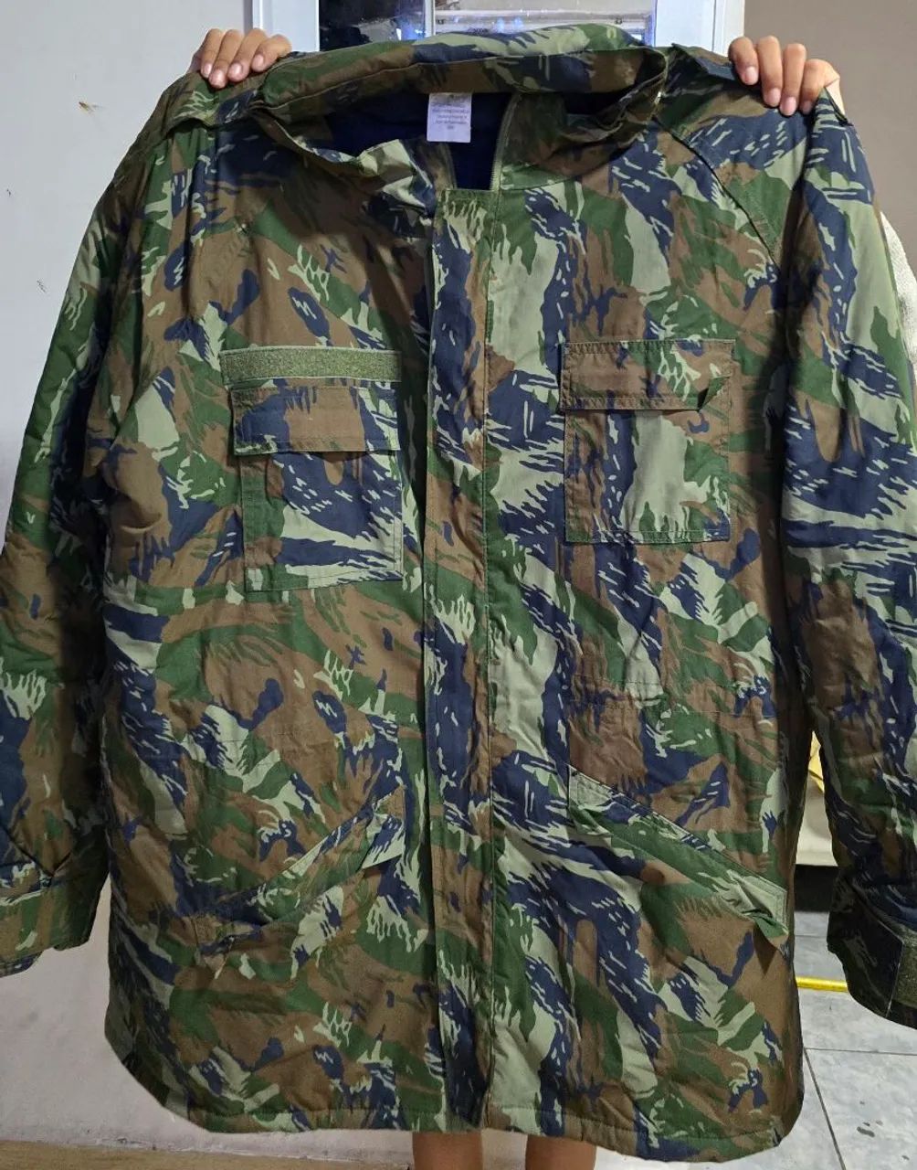 Blusa de frio camuflado 