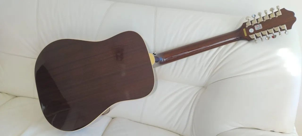 Violão Epiphone 12 cordas + Hardshell case  - Foto 4