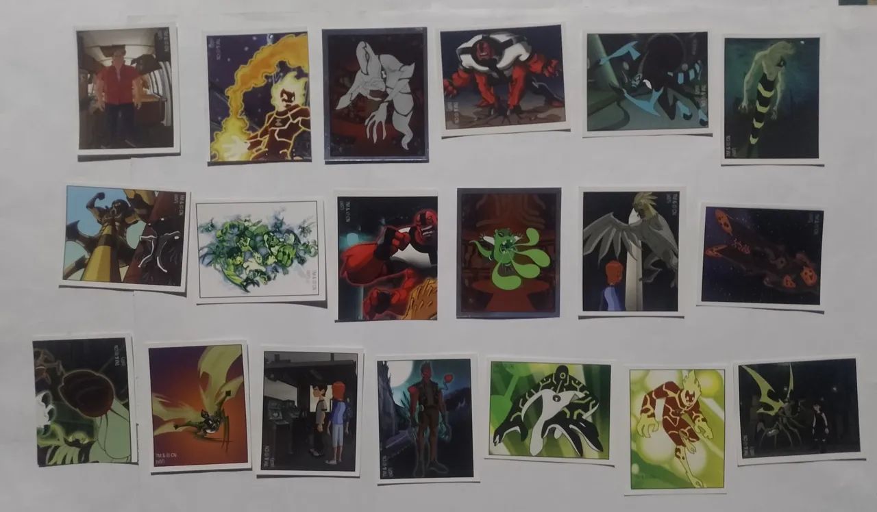 FIGURINHAS BEN 10 - ED. ON