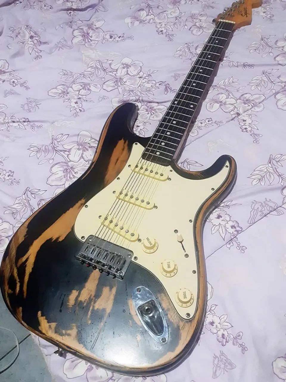 Guitarra Stratocaster Squier Bullet by Fender Indonésia 2000