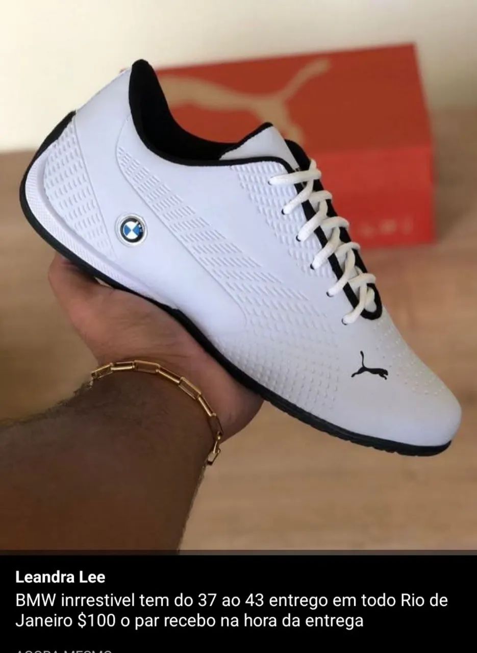  BMW  tenis rasteirinha irresistível  um par $80 dois pares $150 - Foto 2